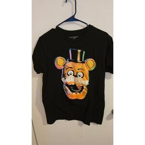Five Nights at Freddys Tshirt Short Sleeve Fazbear Game Over Mens Medium Gamer